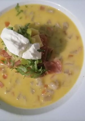 Una foto de Sopa de Cerveza