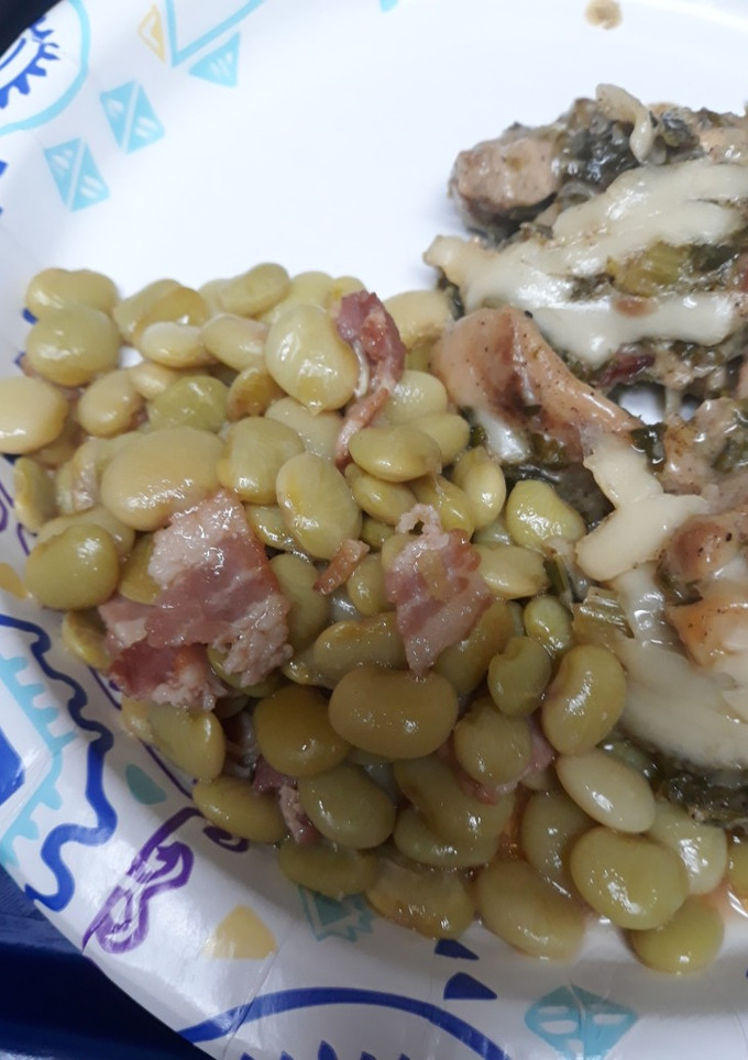 A picture of Brown Buttered Lima Beans.