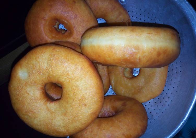 Simple Way to Prepare Tasty Plain doughnuts Cooking Basics for Beginners