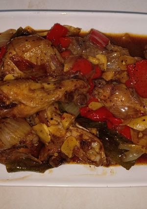 Foto resep Ayam lada hitam