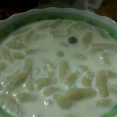 A picture of Semolina kheer.