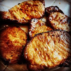 A picture of Boneless Grilled Pork Chops.