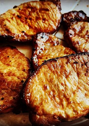 A picture of Boneless Grilled Pork Chops.
