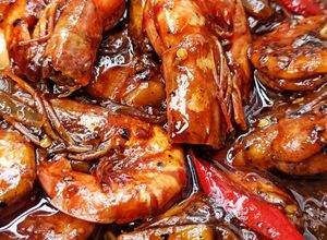 Foto resep Udang Saos Lada Hitam