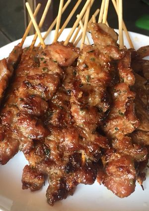 รูปของ หมูปิ้งสูตรโบราณ (22ไม้)