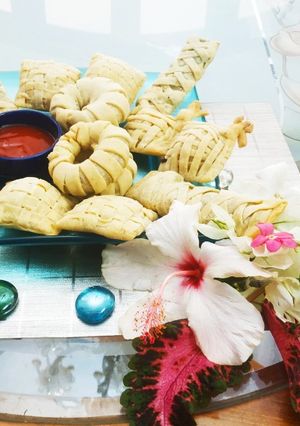 BAKED DESGINER SAMUSA! রেসিপির প্রধান ছবি