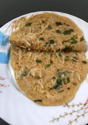 A picture of Radish Parantha.