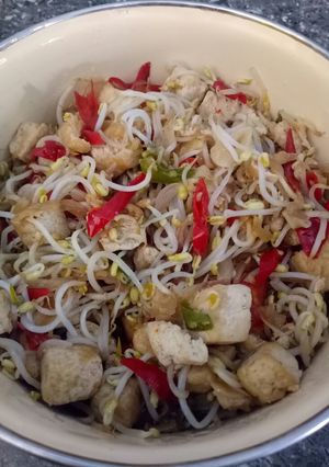 Foto resep Oseng tahu toge