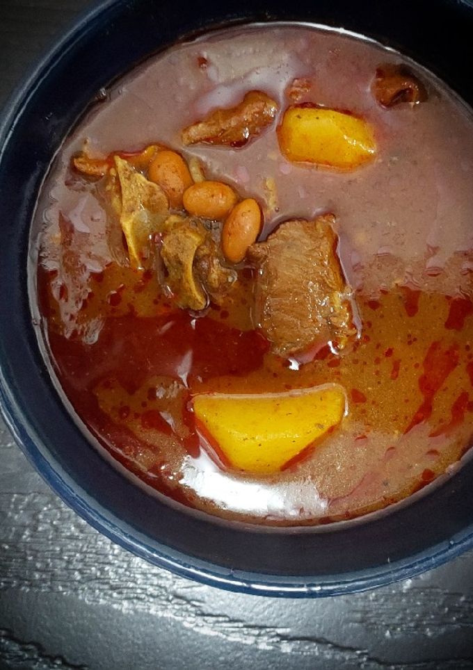 عکسی از دستور آبگوشت محلی