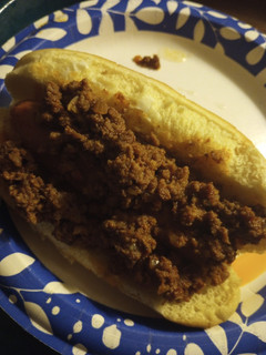 A picture of Meat Sauce for Hotdogs Batch 2.