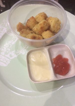 Foto resep Cheesy tater tots