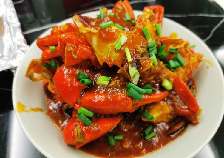 Sweet sour spicy crab