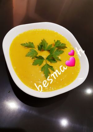صورة لوصفة حساء الخضار