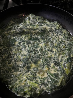 Una foto de Tortilla de Espinaca fácil