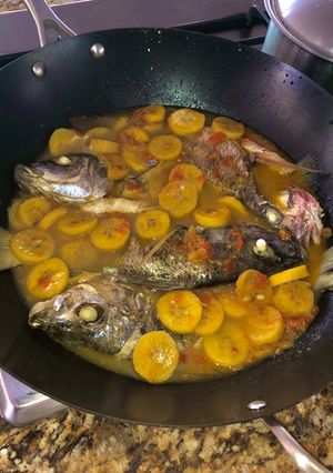 Una foto de Tapado de pescado
