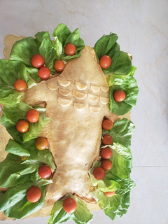 Una foto de Pastel de Atún para semana Santa