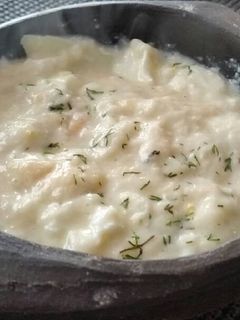 Una foto de Changua tradicional santafereña
