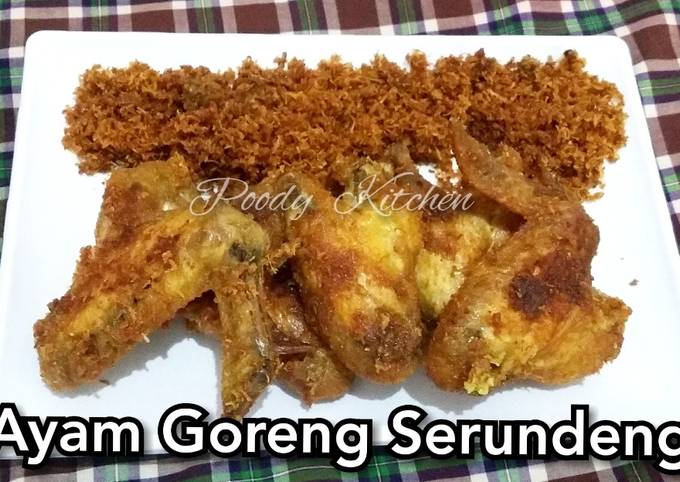 Yuk intip, Resep  buat Ayam Goreng Serundeng  sedap