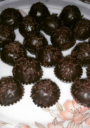 Foto resep bola-bola coklat