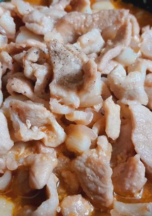 Hình của món Thịt rim nước mắm tỏi ớt.