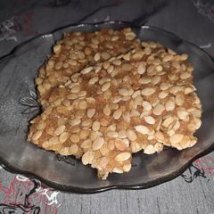 Watermelon seeds chikki A picture of Watermelon seeds chikki.
