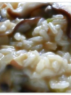 Una foto de Risotto de setas exprés