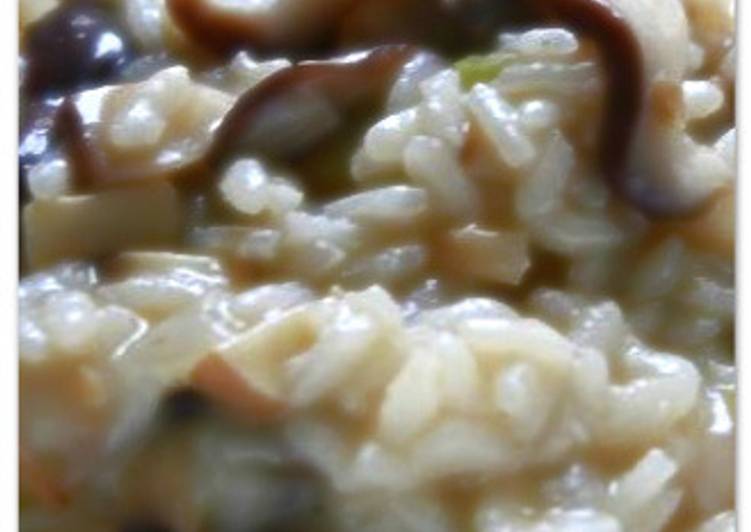 Risotto de setas exprés