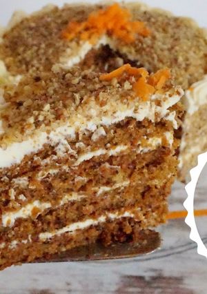 Foto principal de Tarta de zanahoria o Carrot cake