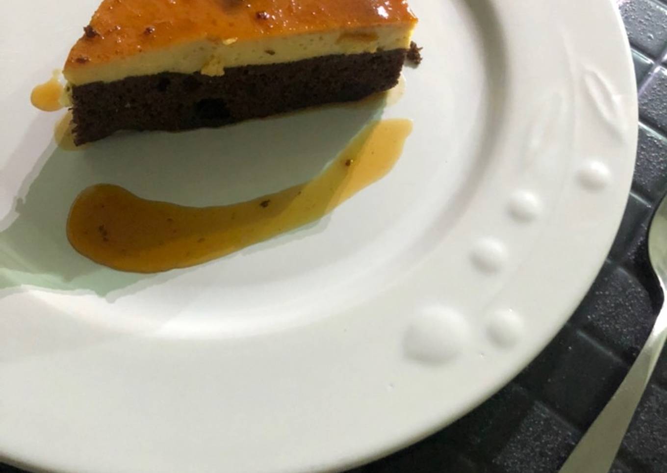 Pastel imposible / Chocoflan