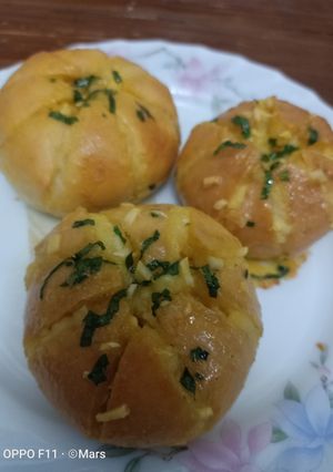 Foto resep Korean Cream Cheese Garlic Bread