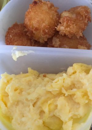 Foto resep MPASI Bola Kentang Ikan Dori Saus Keju