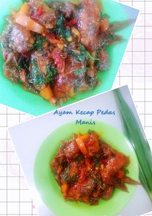 Foto resep Ayam Kecap Pedas Manis Sederhana