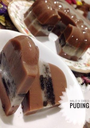 Foto resep Milo X Oreo Puding