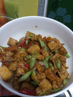 Foto resep Oseng tahu tempe kacang panjang