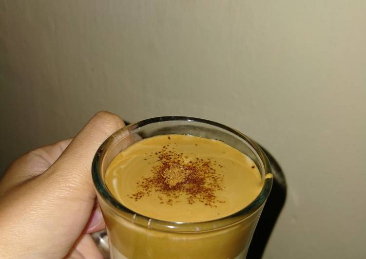 Resep Brown Sugar Dalgona Coffee (foam anti gagal) yang Enak