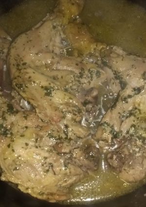 Una foto de Pollo a la provenzal