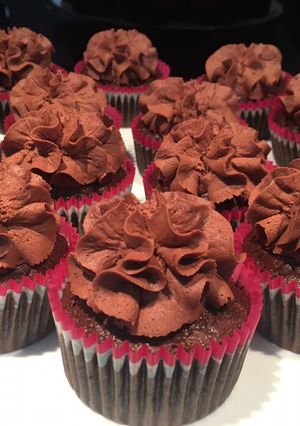 Une photo de Cupcake 100% chocolat