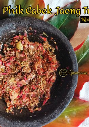 Foto resep 16. PIRIK CABEK JAONG TUNU KHAS KUTAI RESEP TURUN-TEMURUN