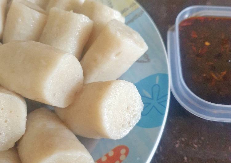 resep cara buat Pempek Rebus Bangka