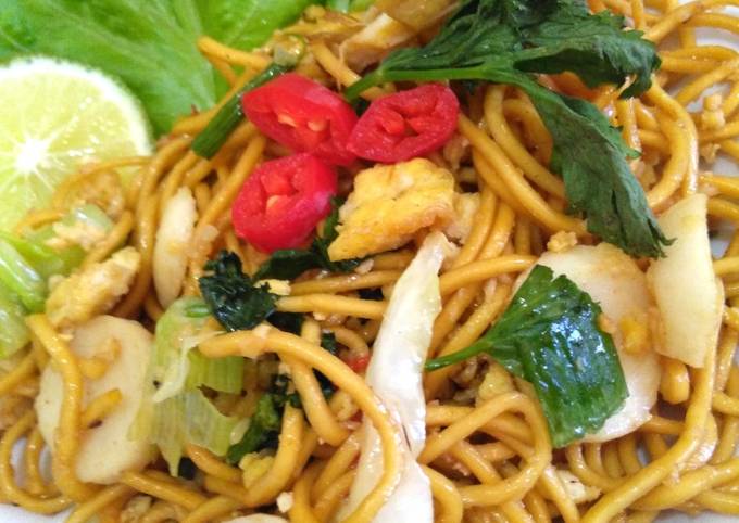 Cara Membuat Resep Mie Goreng Jawa