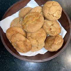 A picture of Soft Ginger Cookies.