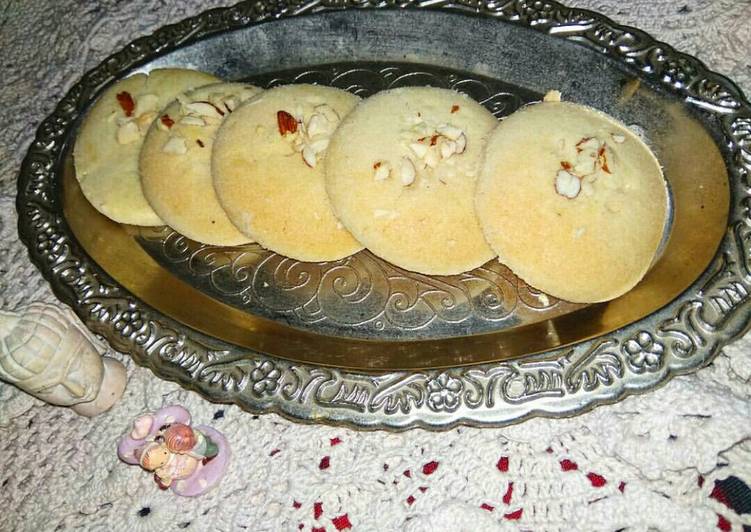 Recipe of Homemade Eggless Coconut and Almond cookies