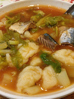 番茄鯖魚麵疙瘩 的食譜成品照片