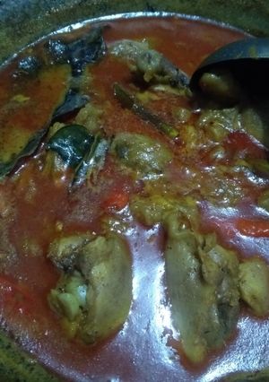 Foto resep Rendang ayam gaeeess..👍😆