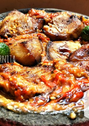 Foto resep Ikan asap penyet