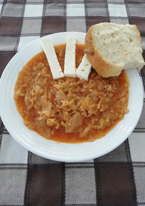 Φωτογραφία της συνταγής Λαχανόρυζο κοκκινιστό
