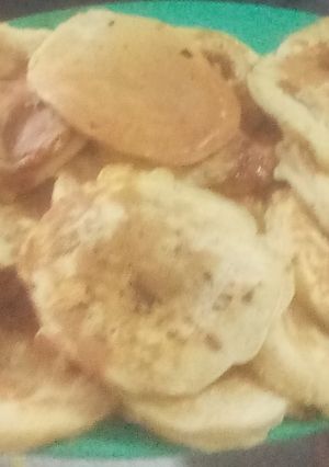Una foto de * Pancakes americanos rellenos *
