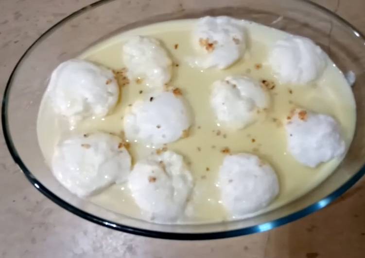 Steps to Make Super Quick Homemade SnowBall Pudding 🌨️