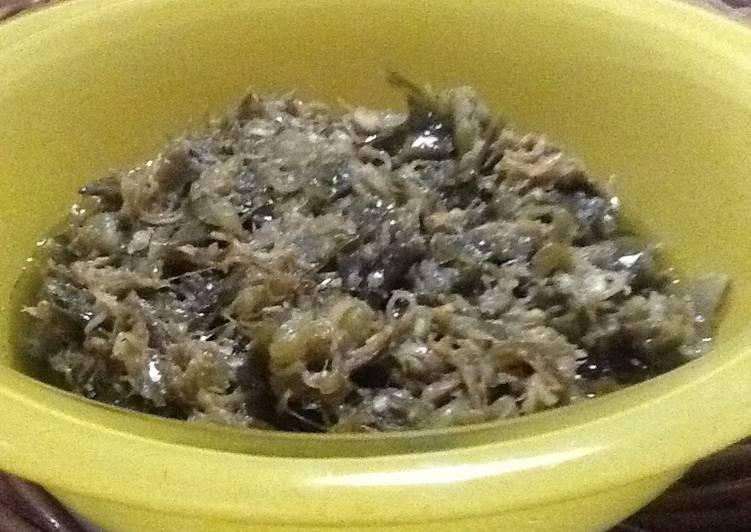 Sambal Hijau Teri (restoran padang), finally...👍