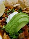 Southwest-style chicken soup